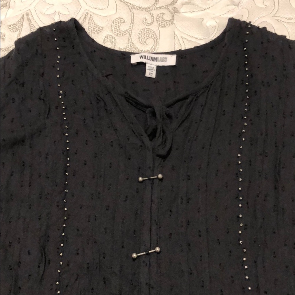 William Rast Beaded Blouse - Picture 2 of 4